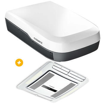 Climatiseur de toit Freshjet FJZ4 2200 W blanc + Diffuseur d'air