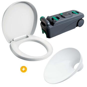 Kit Renov'Toilettes pour C500 + Insert de toilettes en porcelaine Twusch C-500