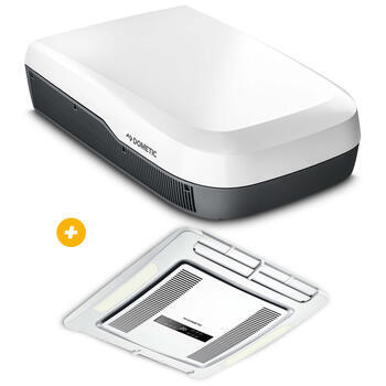 Climatiseur de toit Freshjet FJZ7 3500 W blanc + Diffuseur d'air