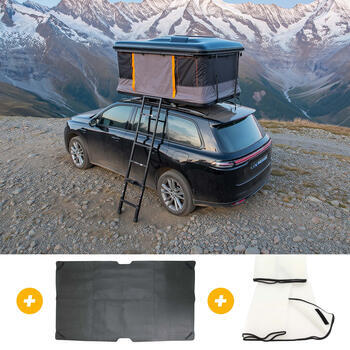 Tente de toit rigide Sunshine + Tapis anti-condensation + Tapis anti-moisissures