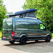 Toit relevable pour véhicule VW Crafter / MAN TGE (à partir de 2017) : de dimension L3H3 avec ouverture Avant électrique SCA