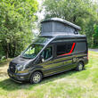 Toit relevable pour véhicule Ford Transit V363 : de dimension L2 H3 avec ouverture Avant SCA