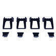 Kit adaptateur Activa+  pour barres de toit rails intégrés longitudinaux : Kit 02+ 