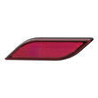 Catadioptre et feu d'éclairage arrière style Shapeline rouge : Côté gauche Hella