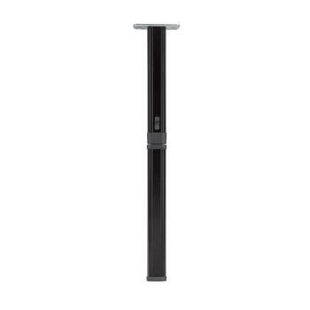 Pied de table ovale en aluminum pivotant par le millieu - 675mm