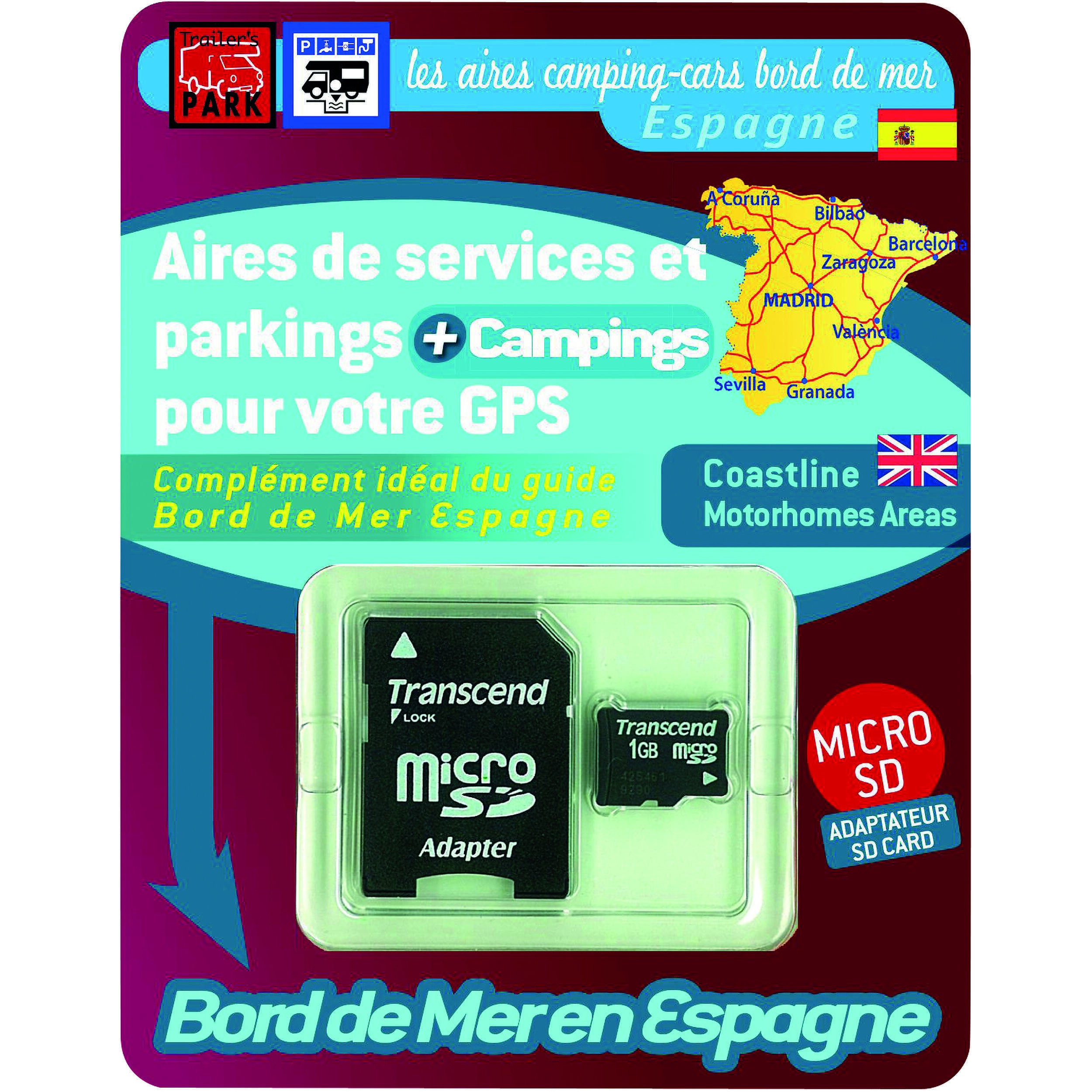 Carte SD pour GPS Garmin