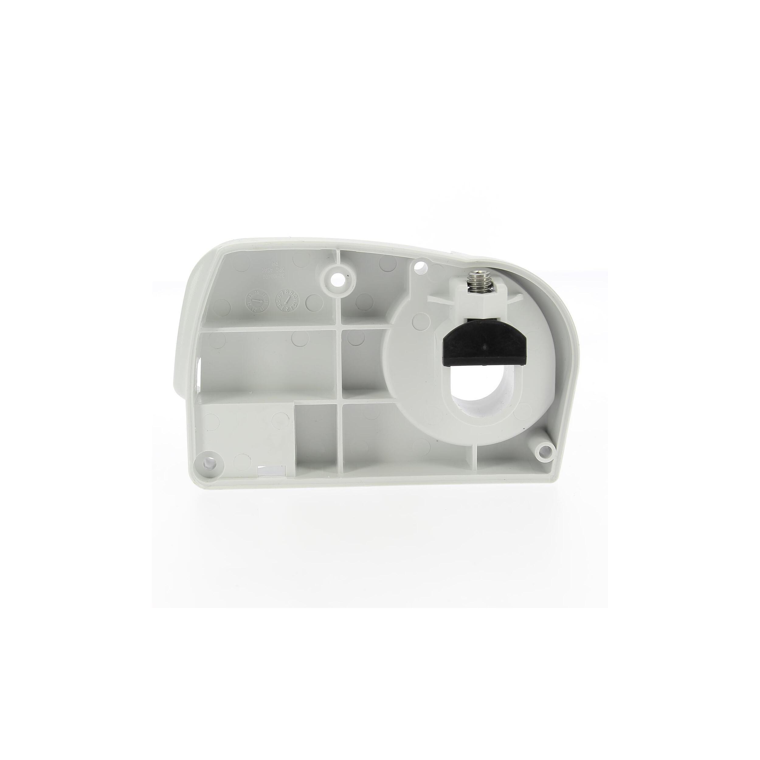 Embout d'extrémité droit couleur blanche