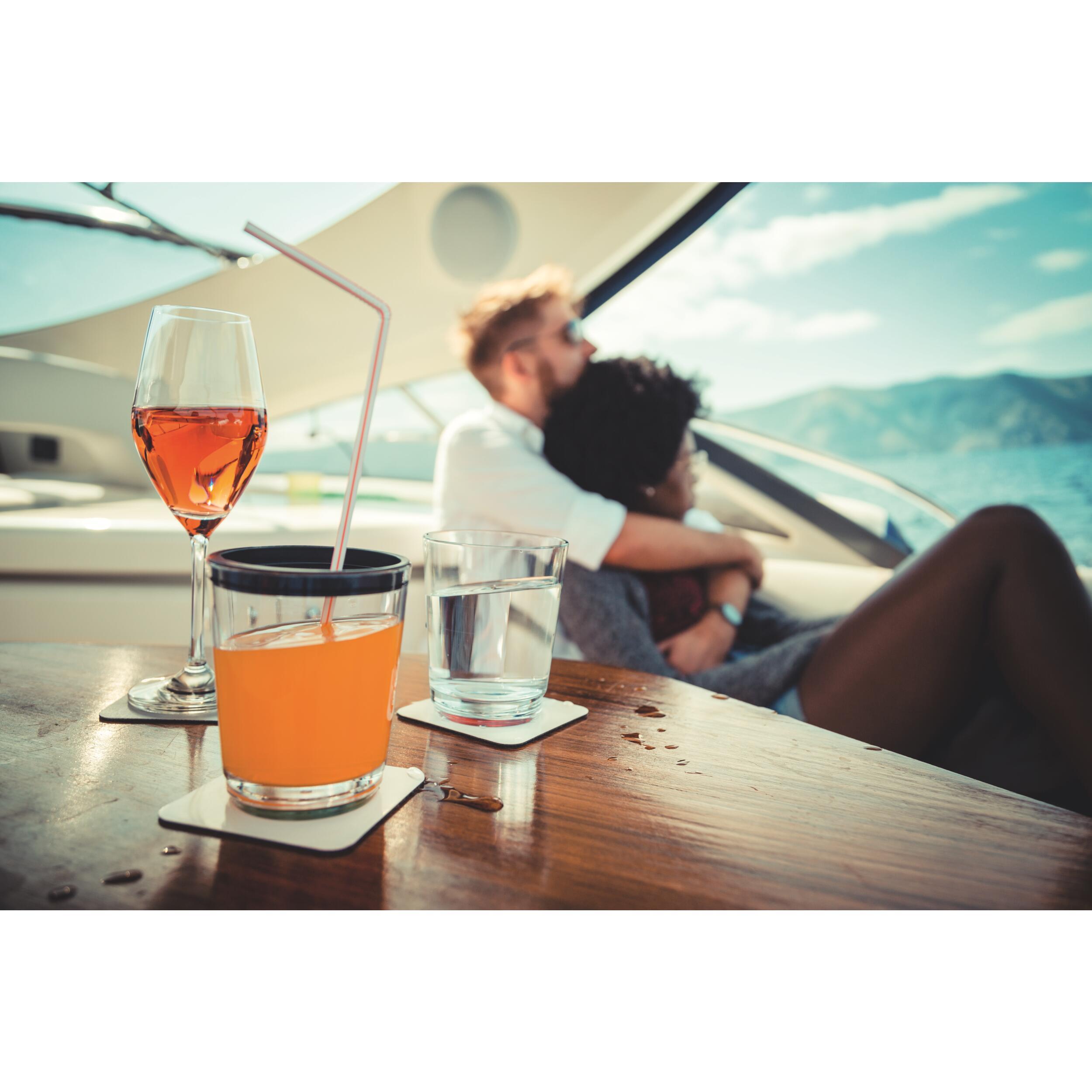 Lot de 6 verres à eau aimantés