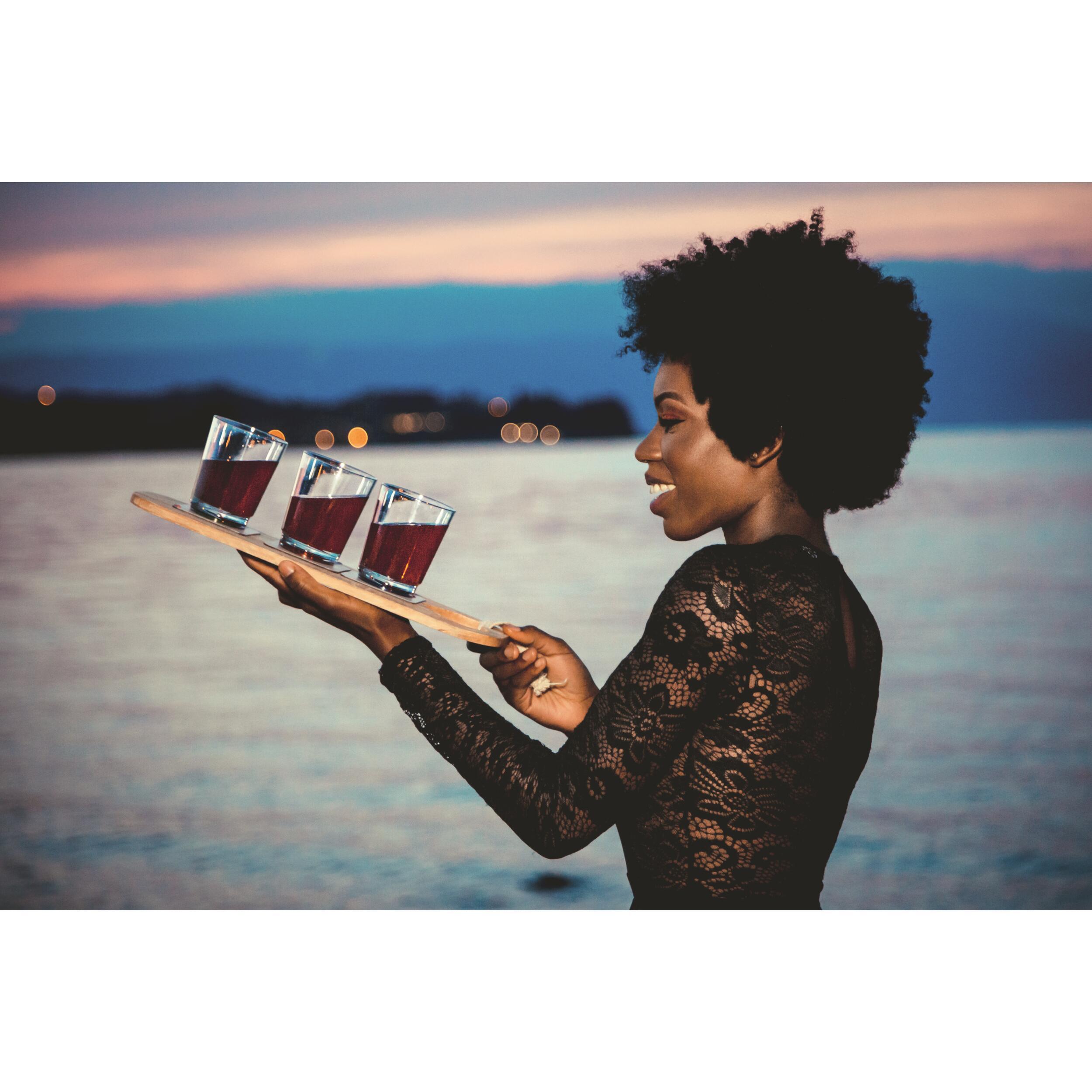 Lot de 6 verres à eau aimantés