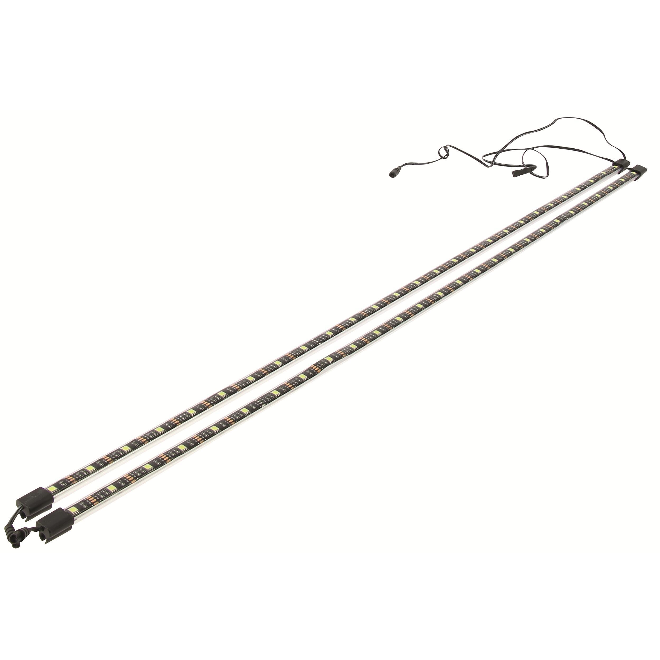 Eclairage LED : Kit 2 rampes - Avec prise d'alimentation