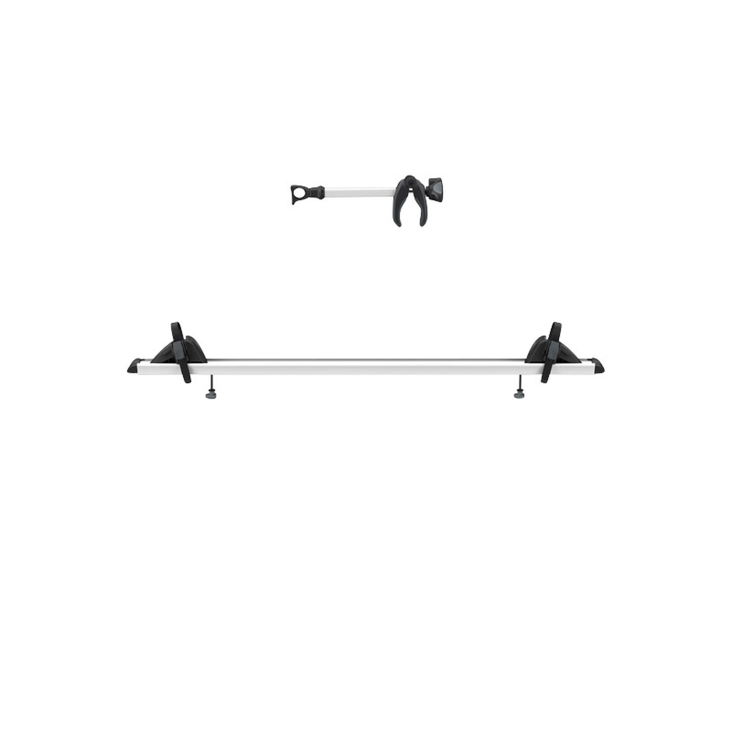 kit d'extension 3ᵉ ou 4ᵉ vélo pour porte-vélos : 3 vélos Wanderway gris alu