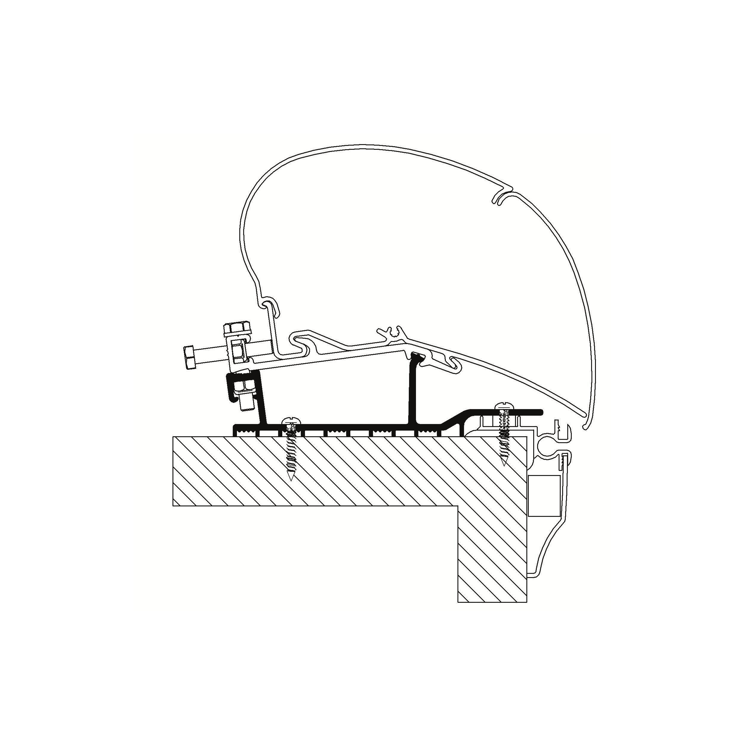 Adaptateur de stores Hobby Caravan 2009