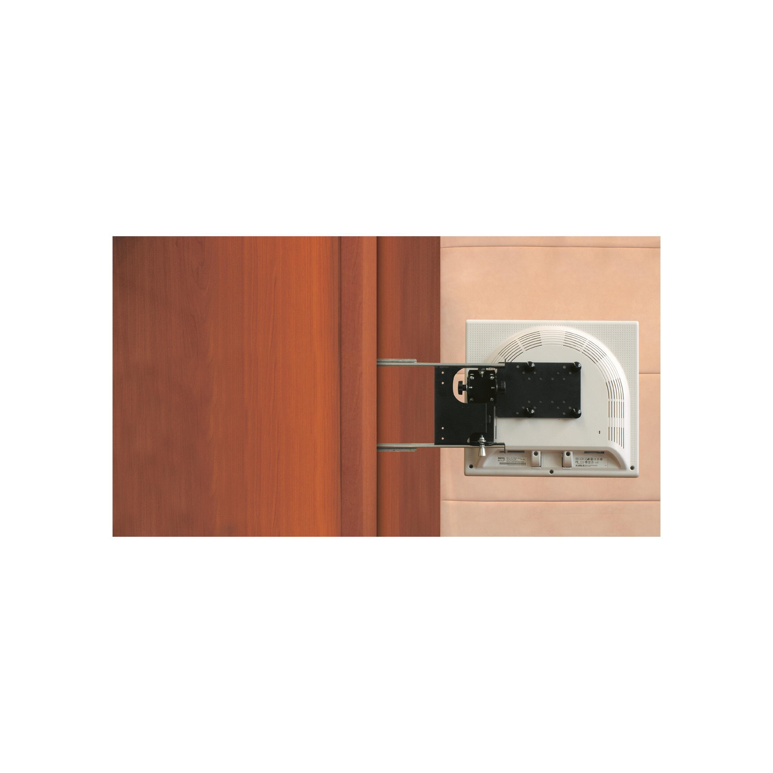 Support mural à glissières gauche