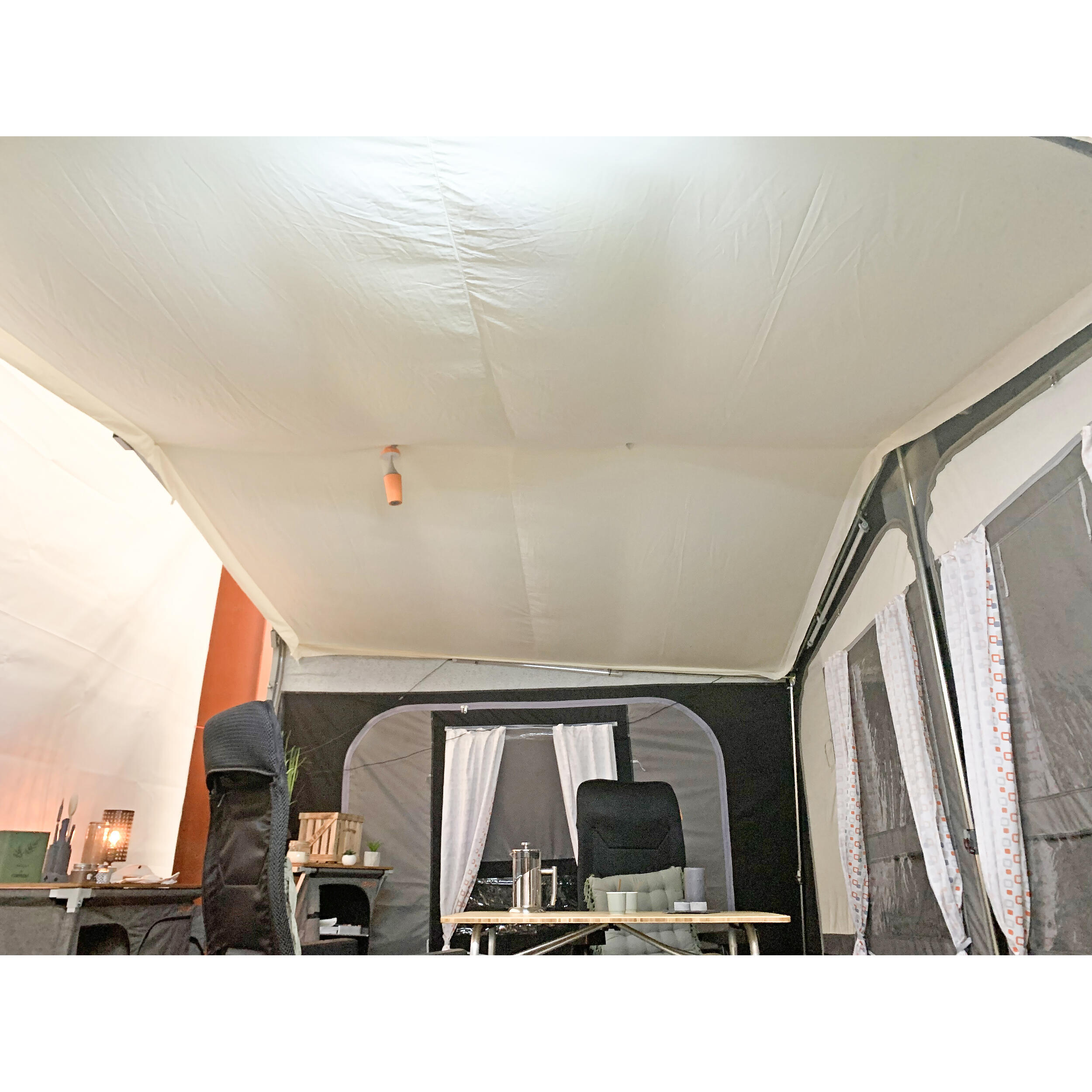 Vélum auvents traditionnels caravane