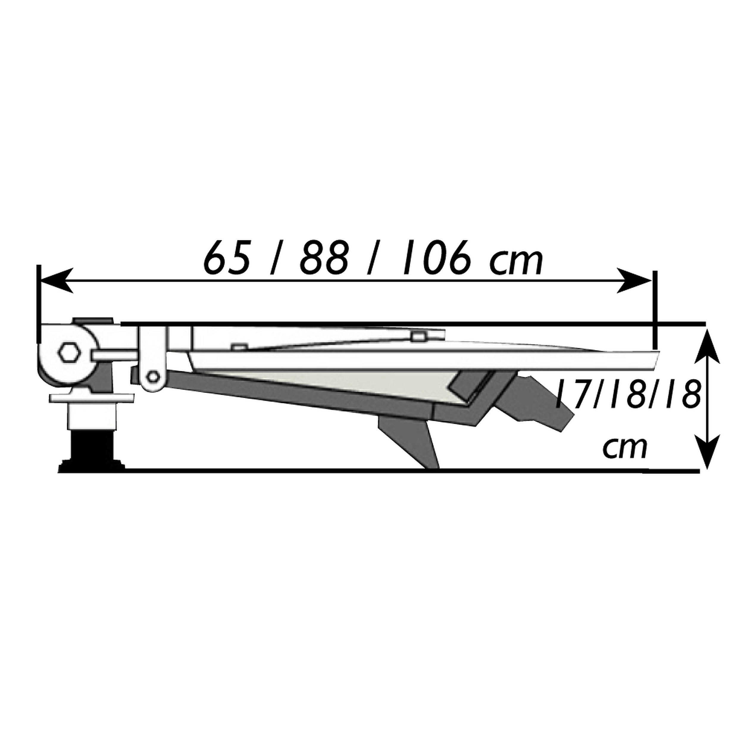Antenne satellite manuelle Voyager G3 seule