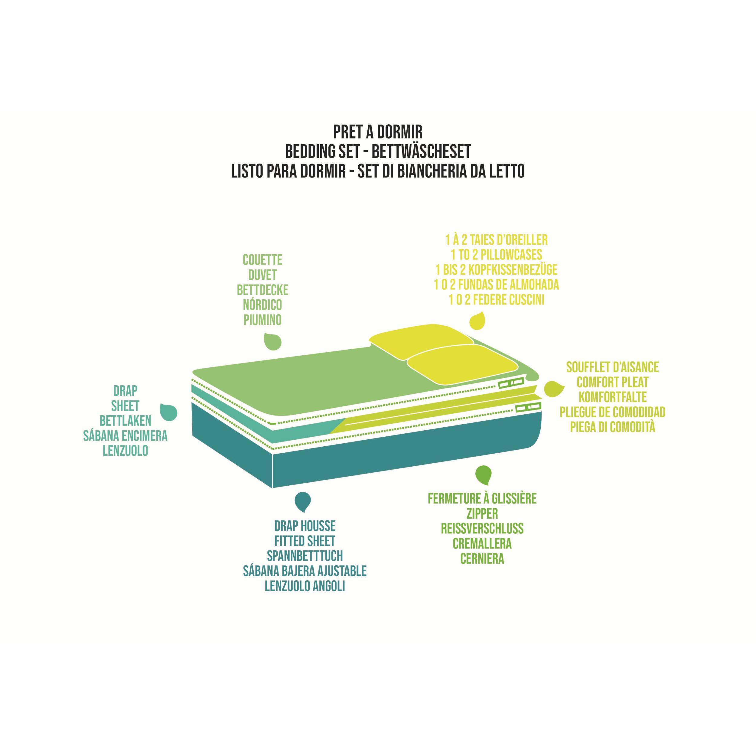 Prêt à dormir 100% coton GOOD NIGHT