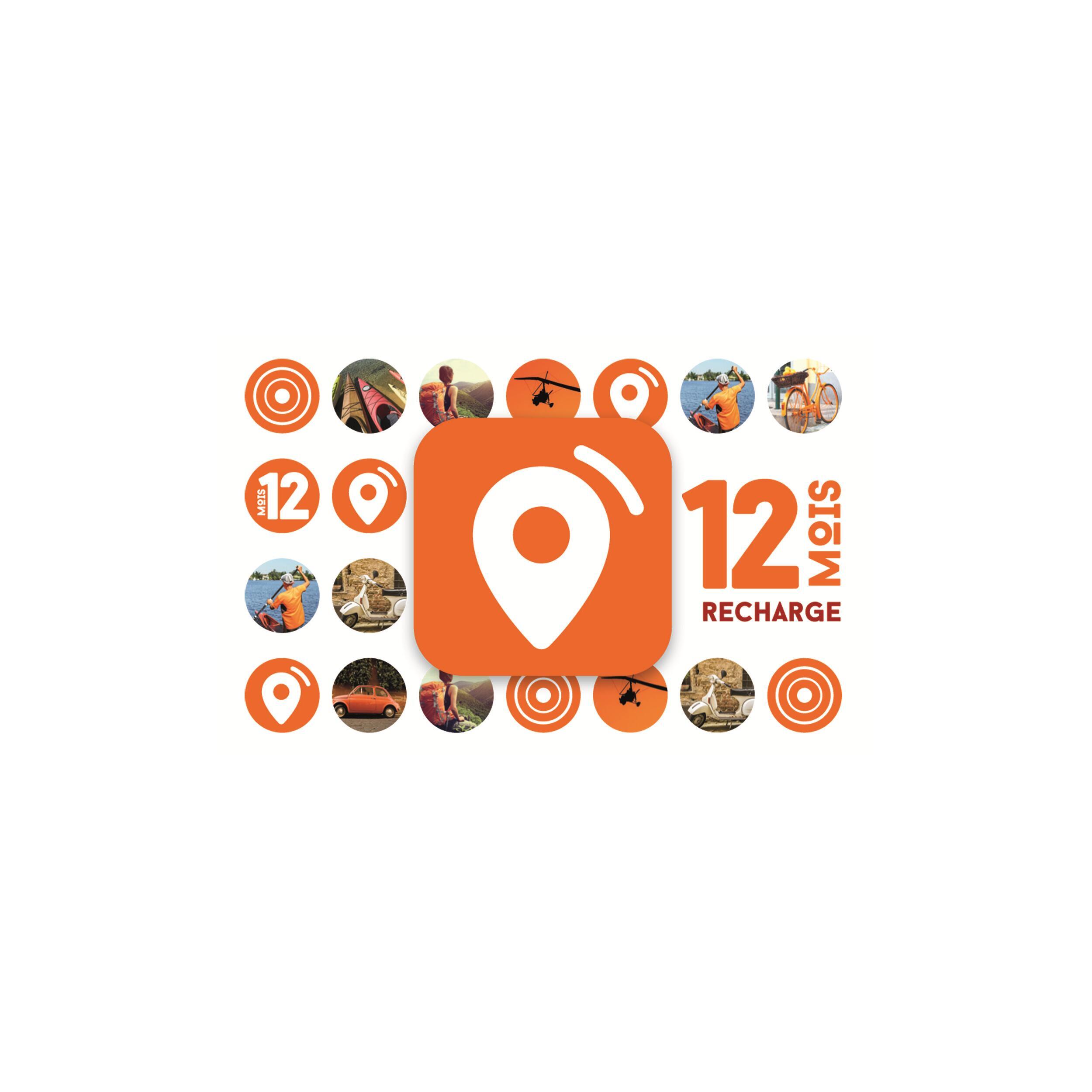 Carte prépayée Tifiz - Abonnement SIGFOX : 12 Mois