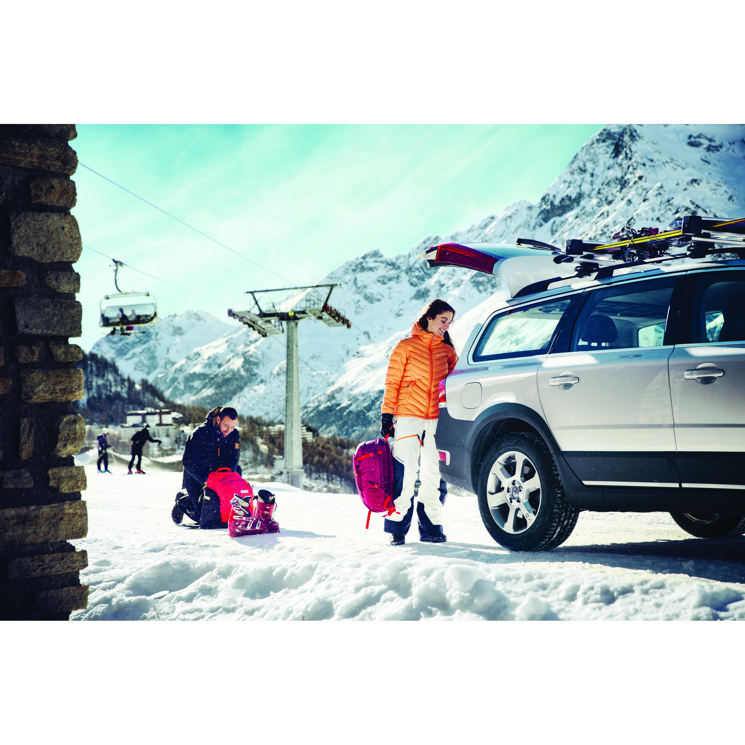 Porte-skis/snowboard Snowpack