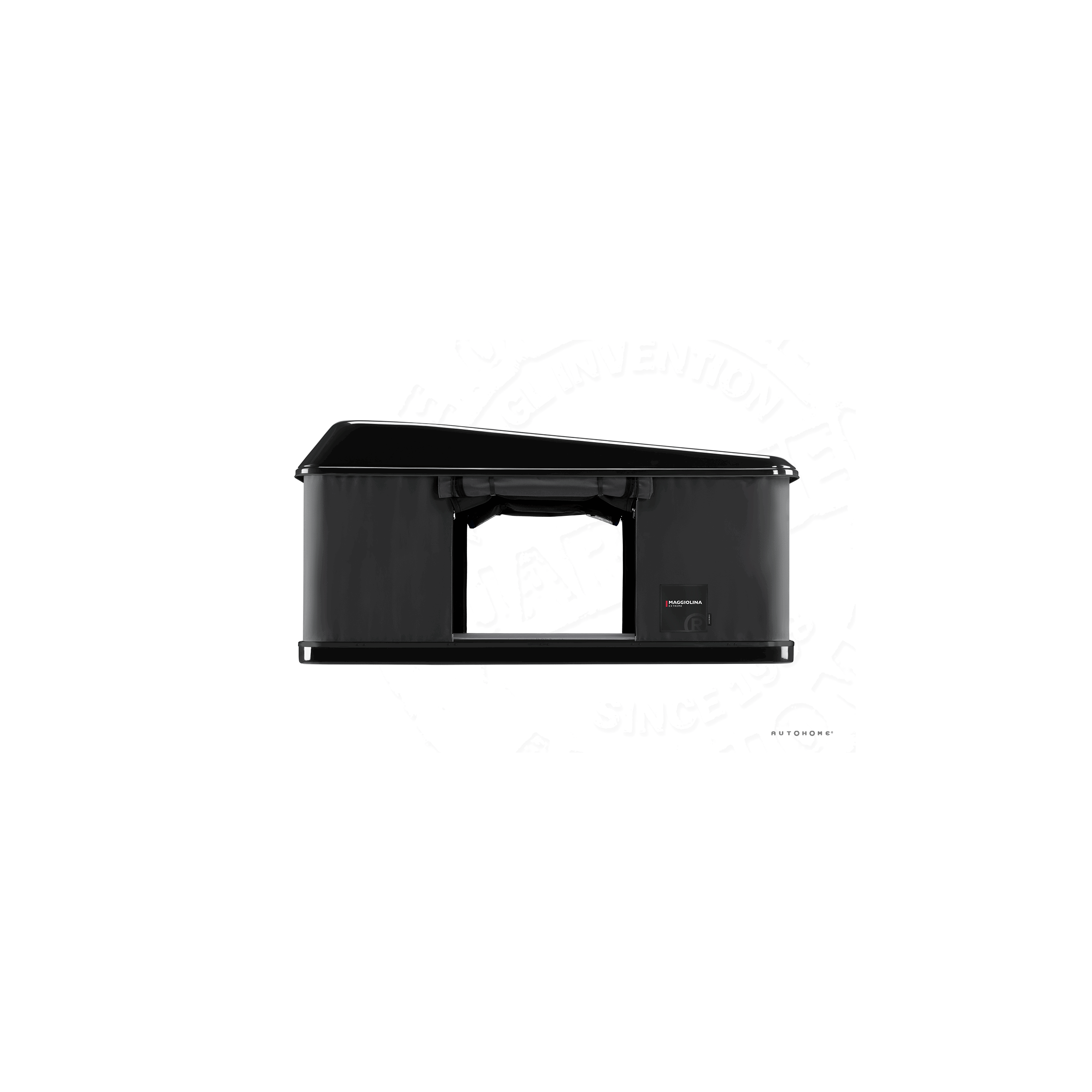 Tente de toit Maggiolina Extrême : Medium coloris carbone coque Blackstorm