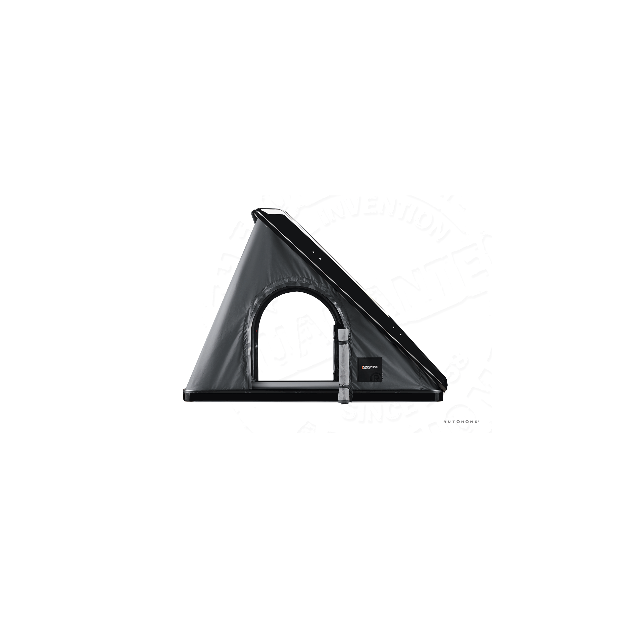 Tente de toit Columbus Variant : Small coloris carbone coque Blackstorm