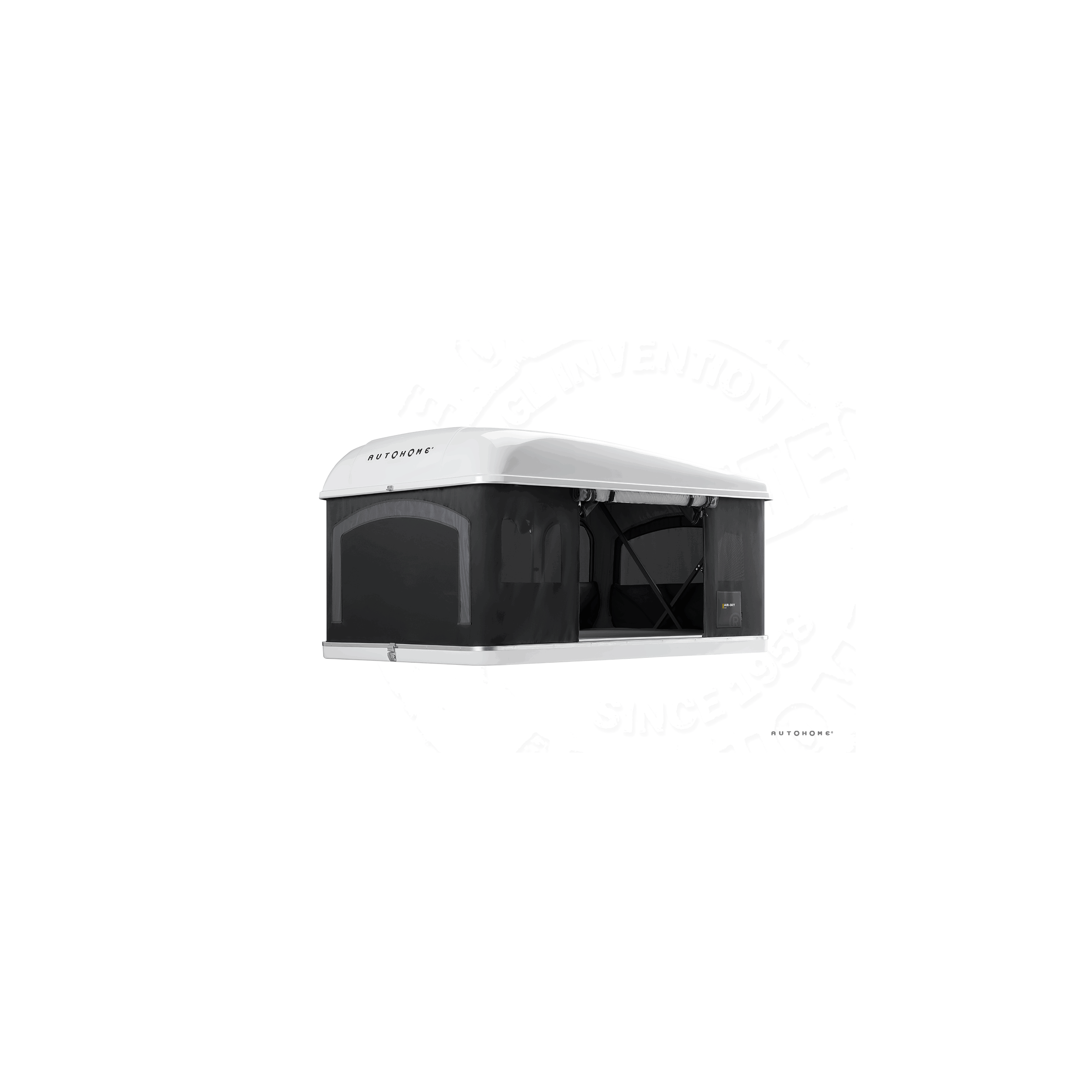Tente de toit Maggiolina Air sky 360° : Small coloris carbone