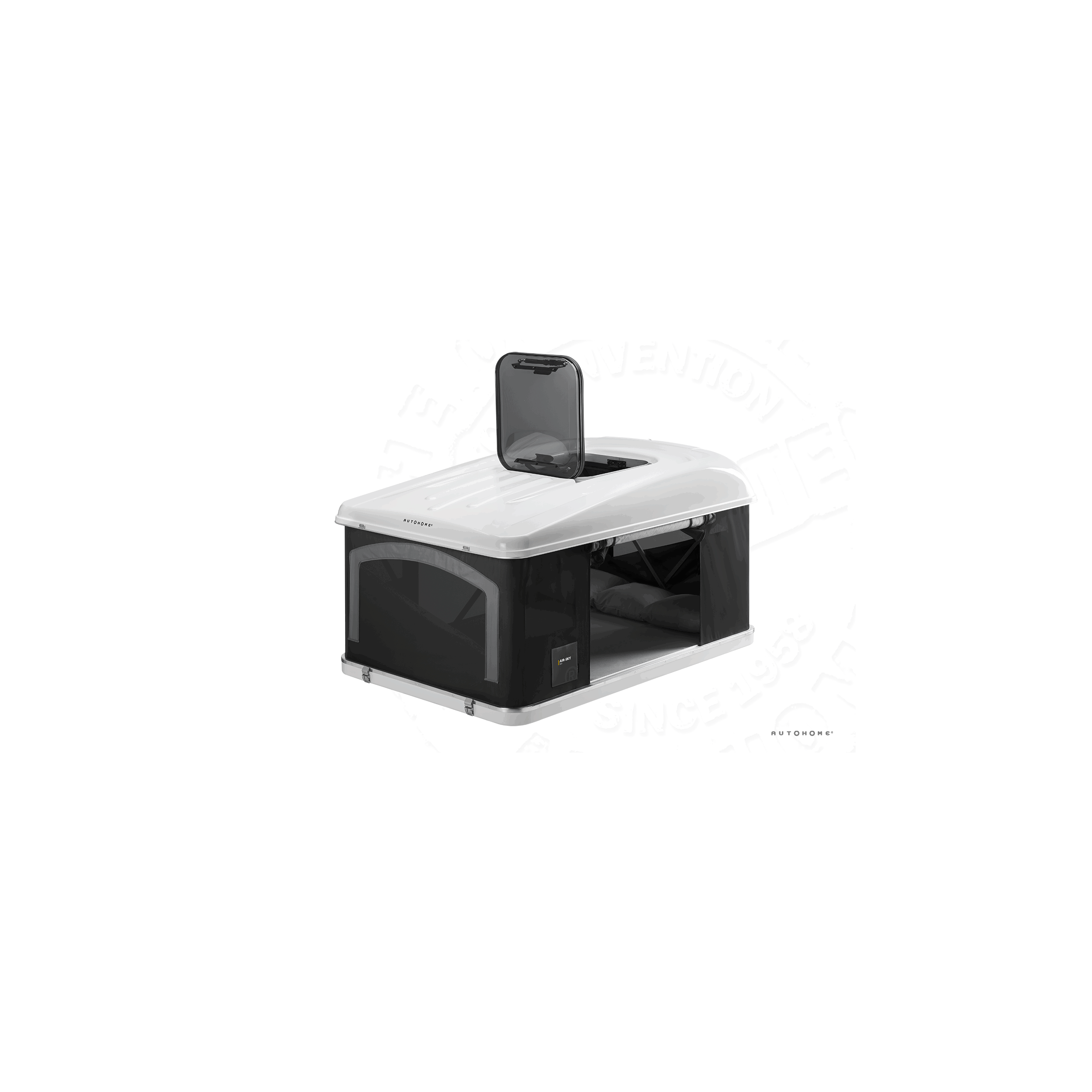 Tente de toit Maggiolina Air sky 360° : Medium coloris carbone