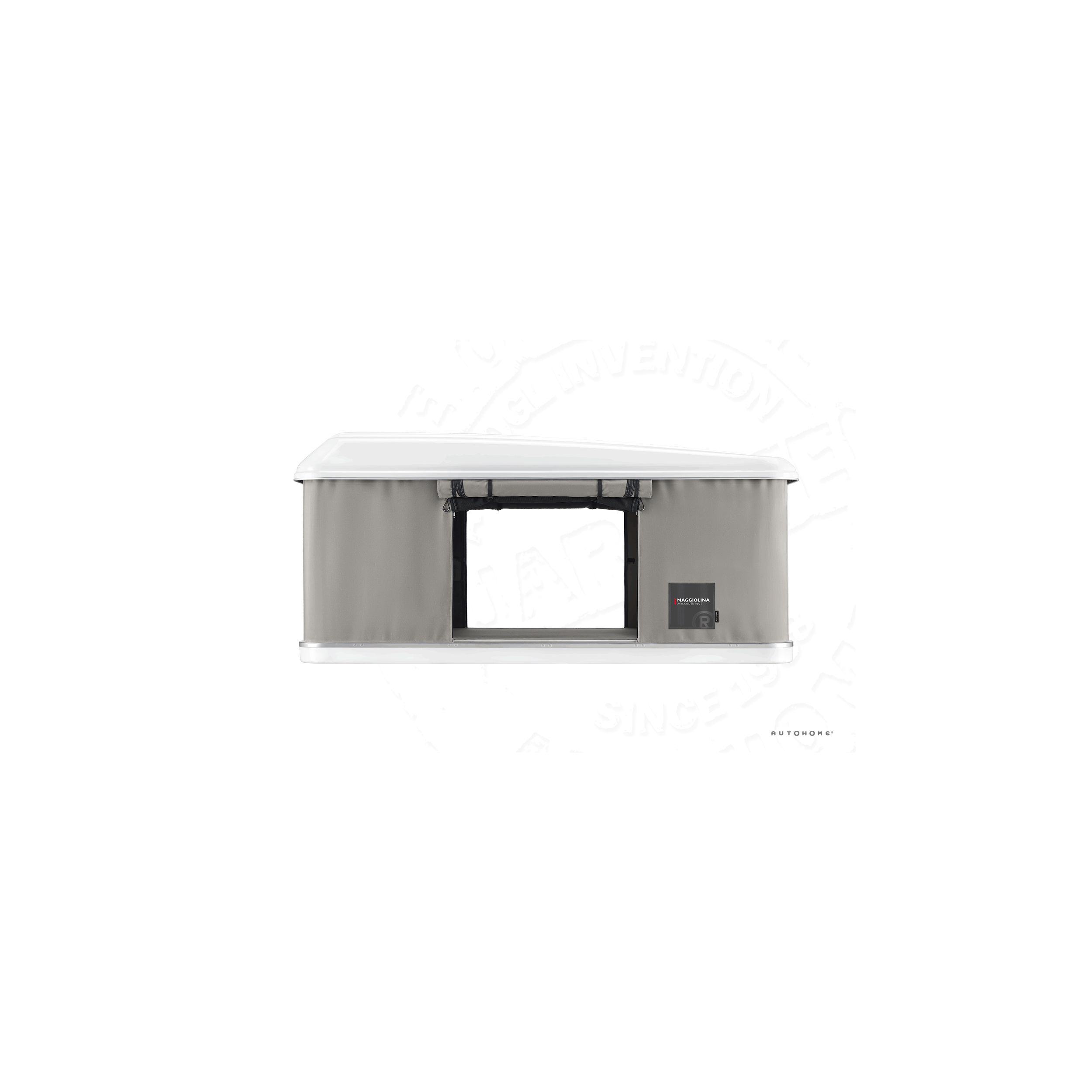 Tente de toit Maggiolina Airlander Plus : Airlander Plus Small X-Long coloris gris