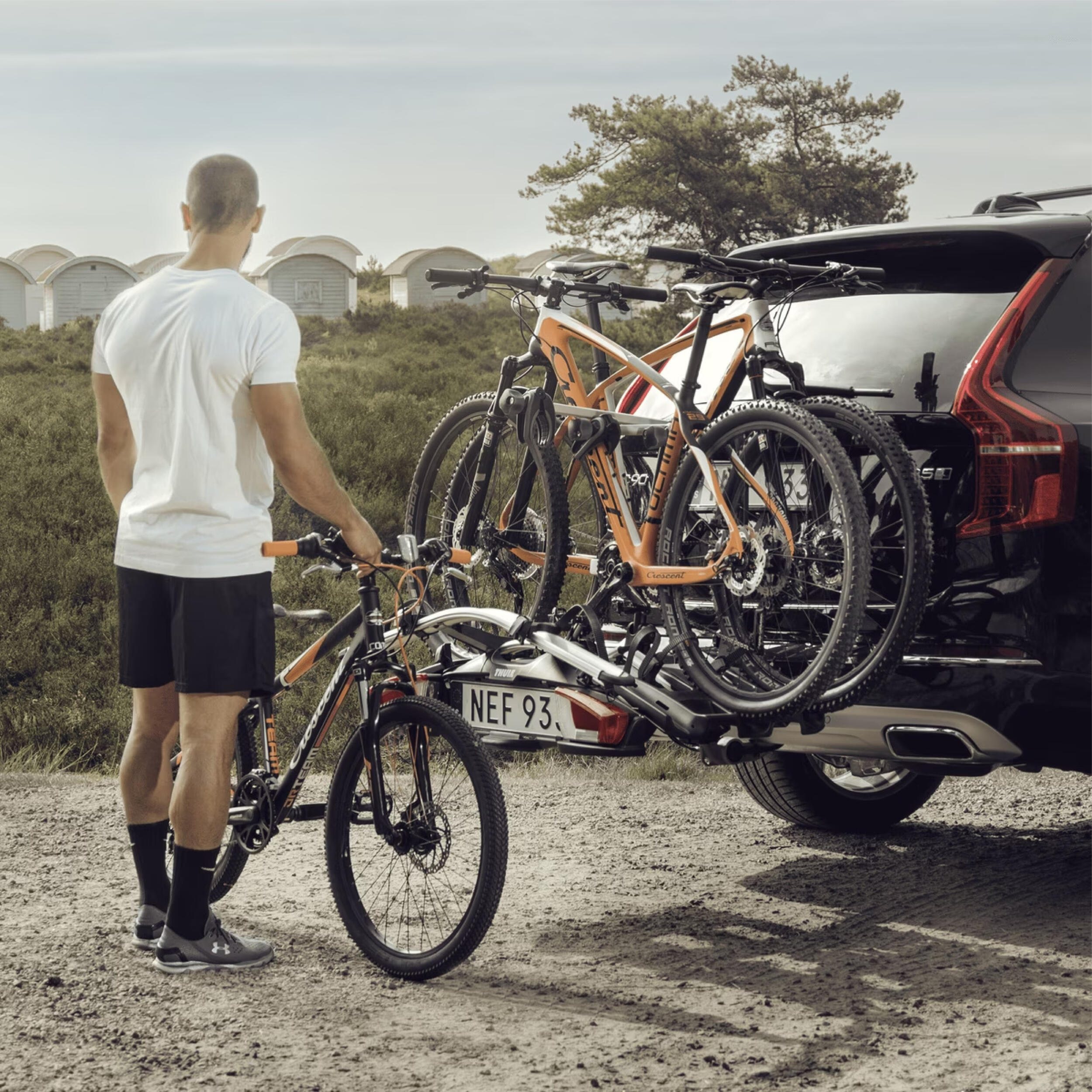 Porte-vélos basculant VeloCompact 13PIN