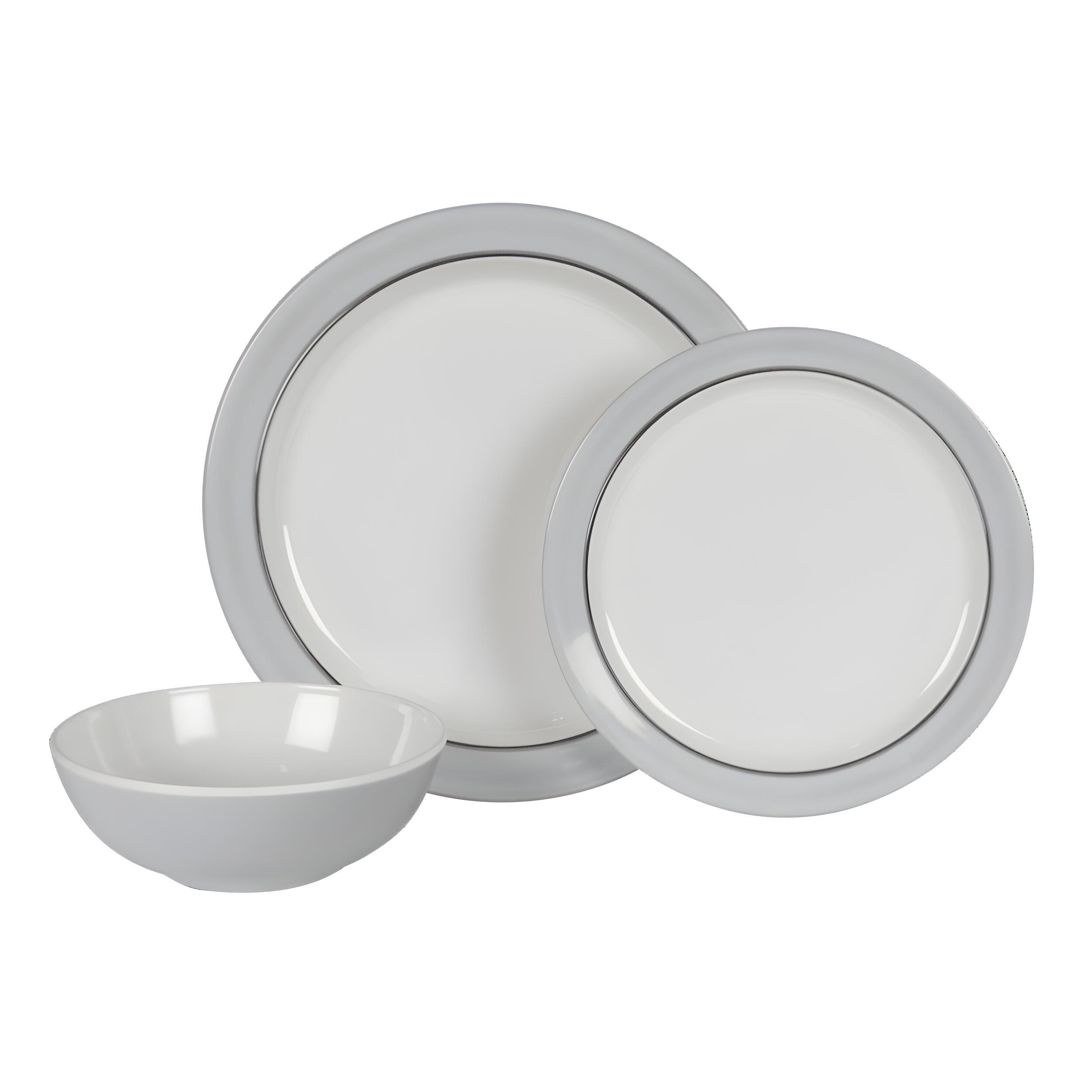 Pack vaisselle mélamine 12 pièces