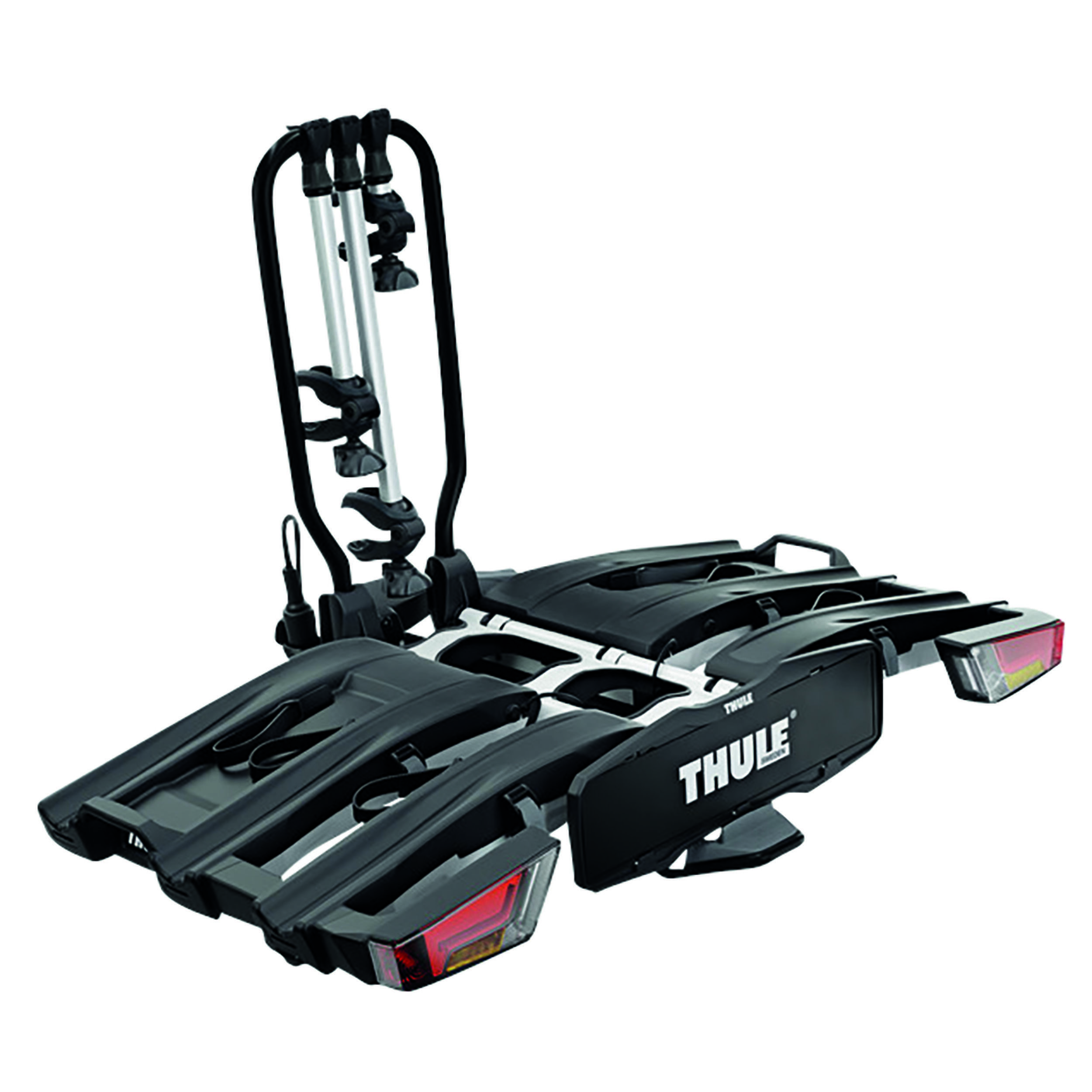 Porte-vélos basculant EasyFold XT 13PIN sur boule d'attelage