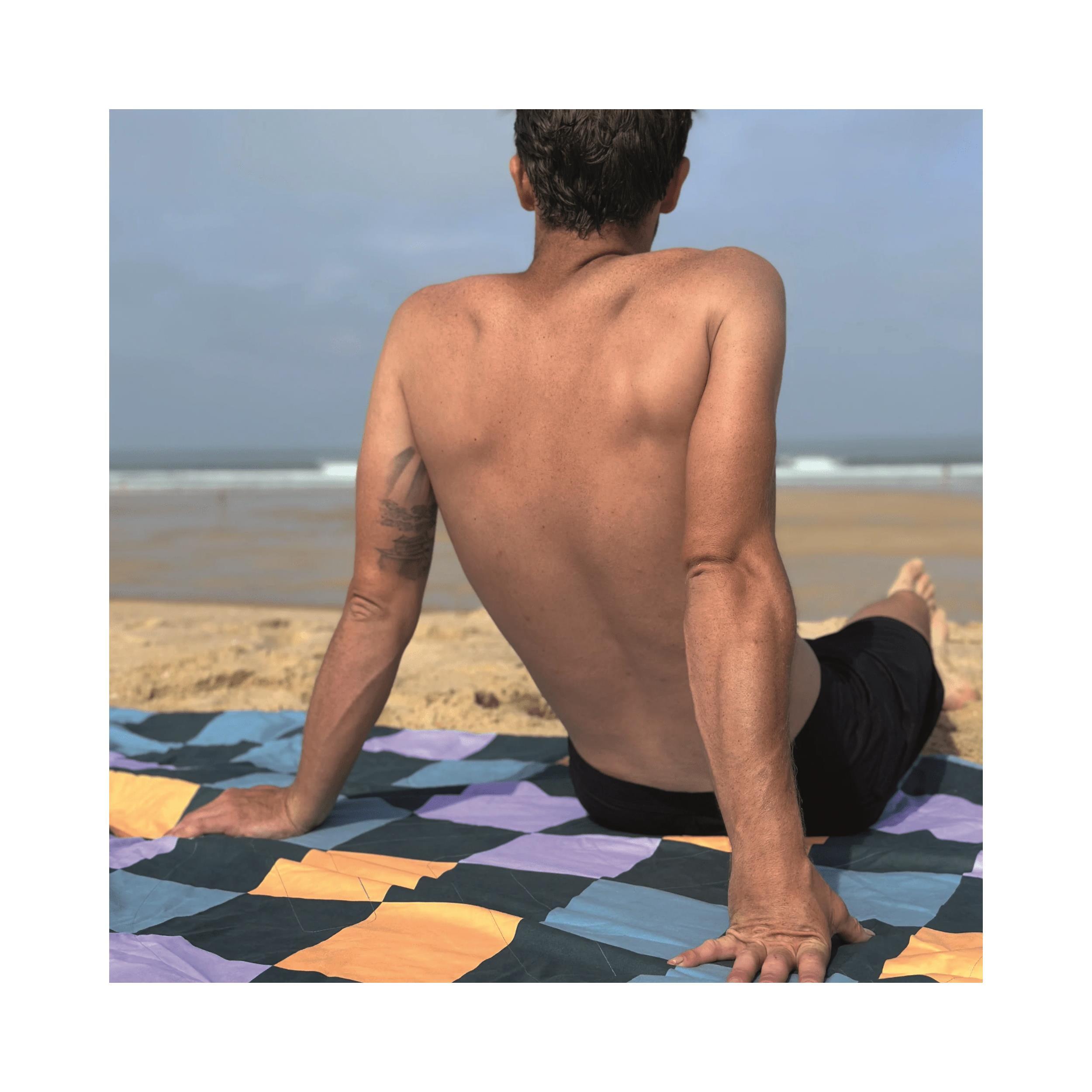 Couverture de pique-nique et de plage : Coloris Cheekers
