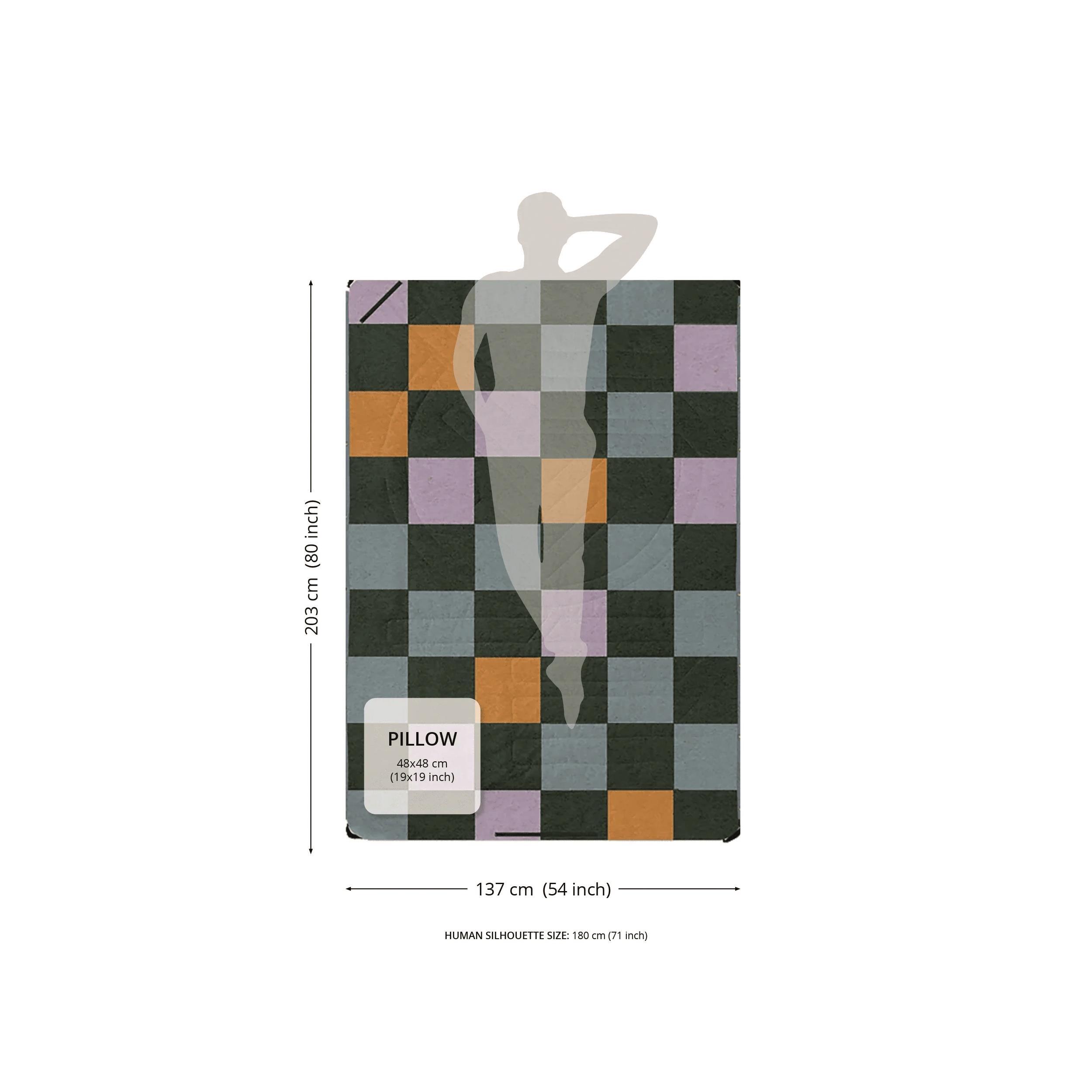Couverture de pique-nique et de plage : Coloris Cheekers