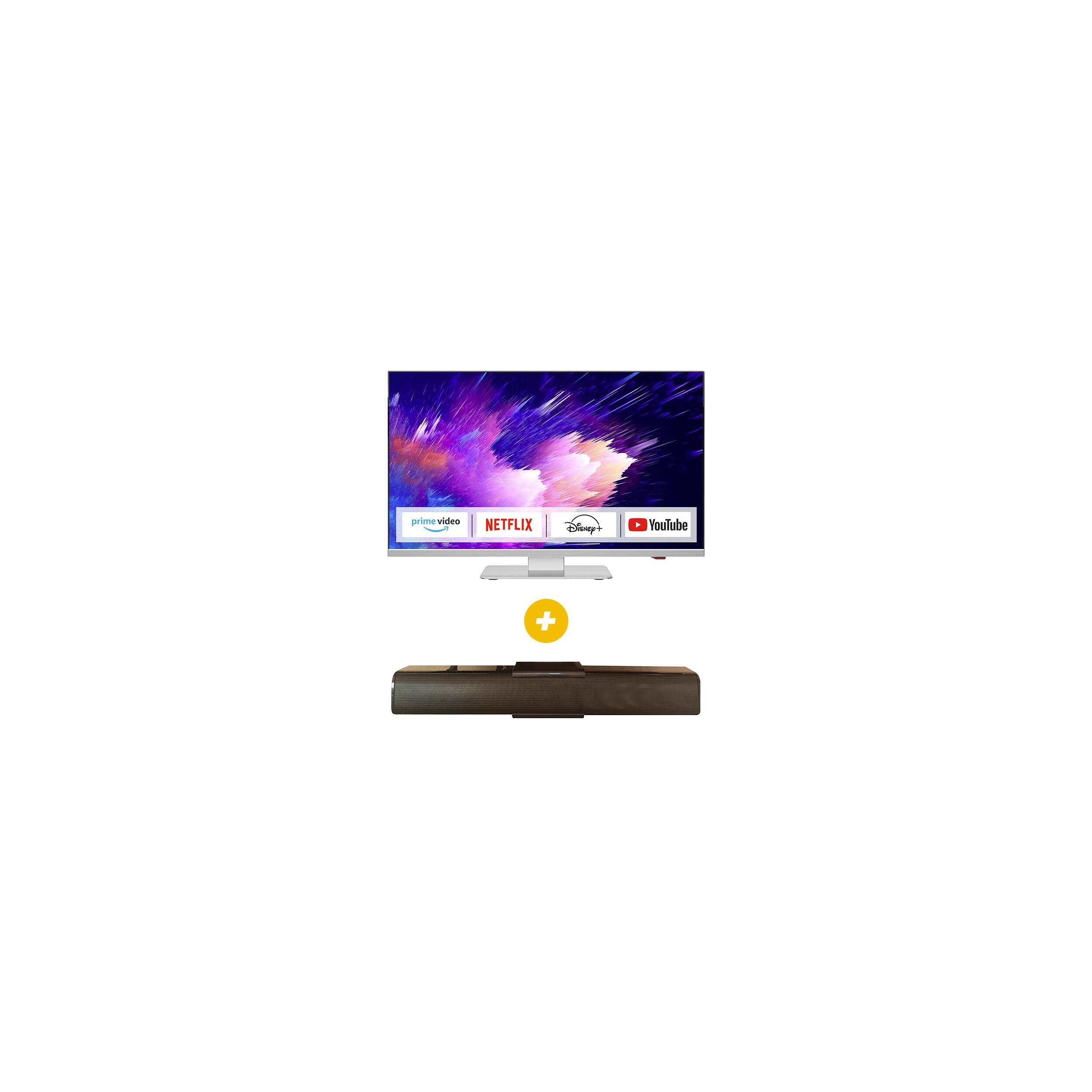 Smart Tv FHD 24 P + Barre de son