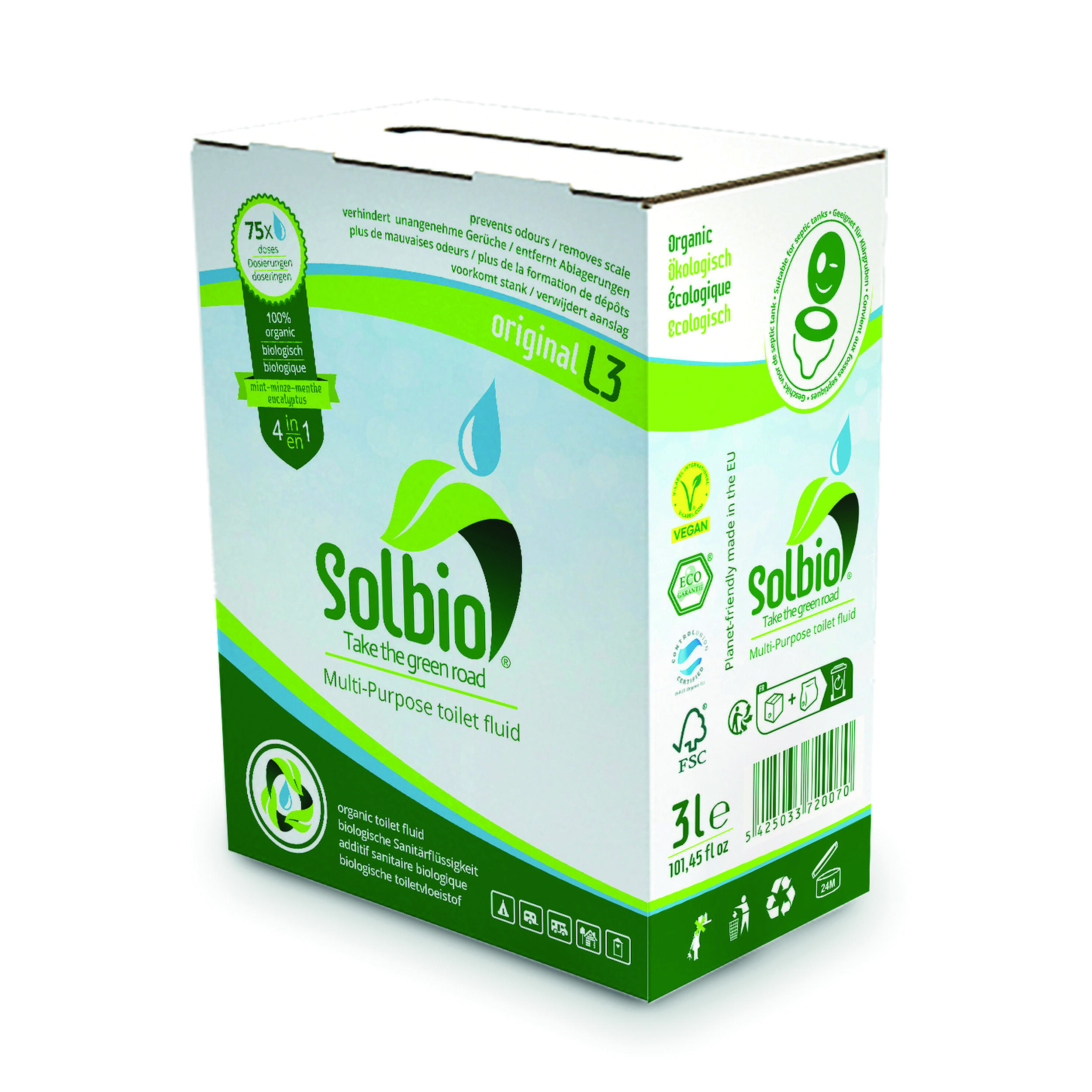 Additif sanitaire biologique Original : L3 3L