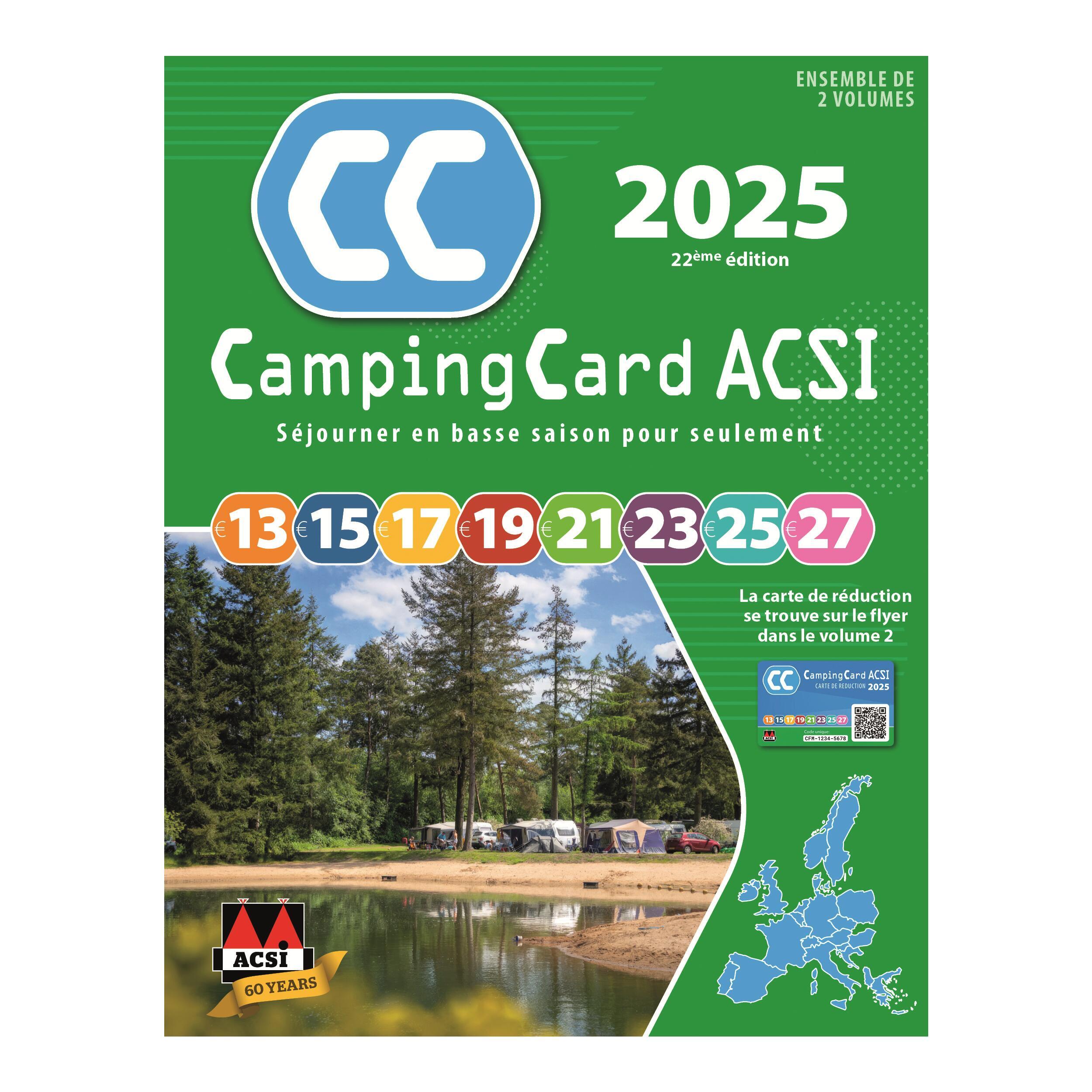 Guide Campingcard ACSI 2025 - Version classique