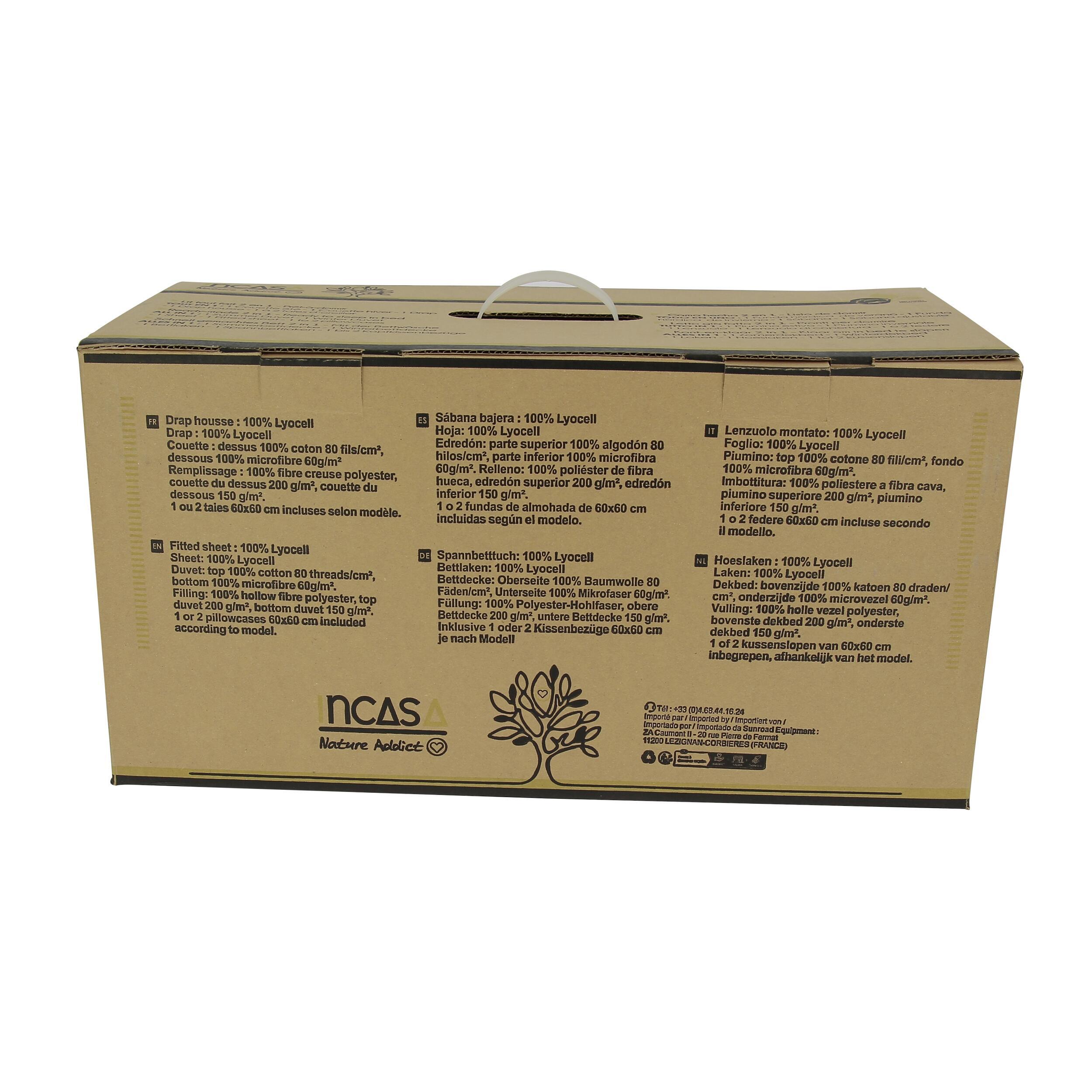 Prêt à dormir All seasons Lyocell et Percale