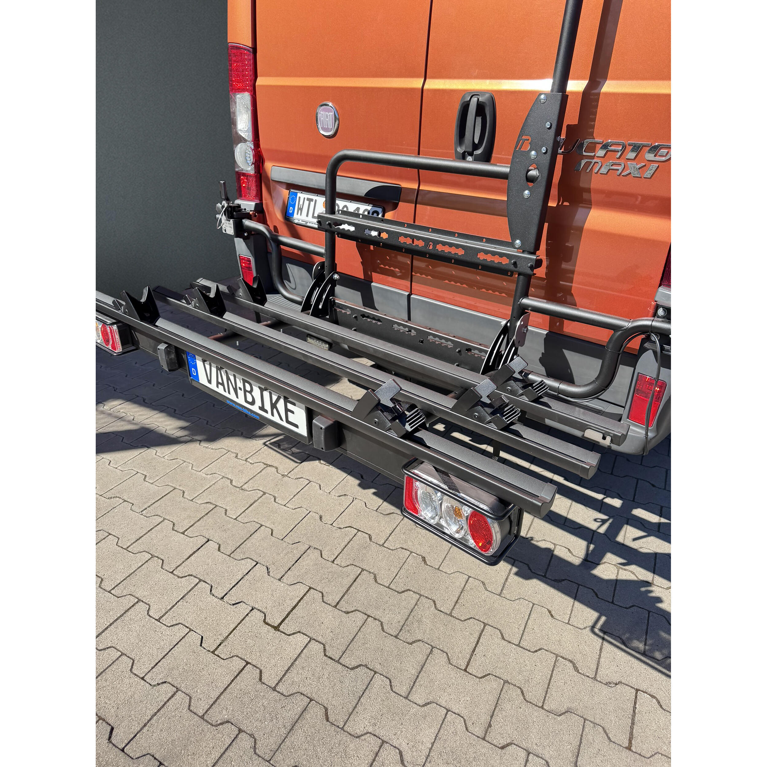 Porte-vélos pivotant pour fourgon Crafter