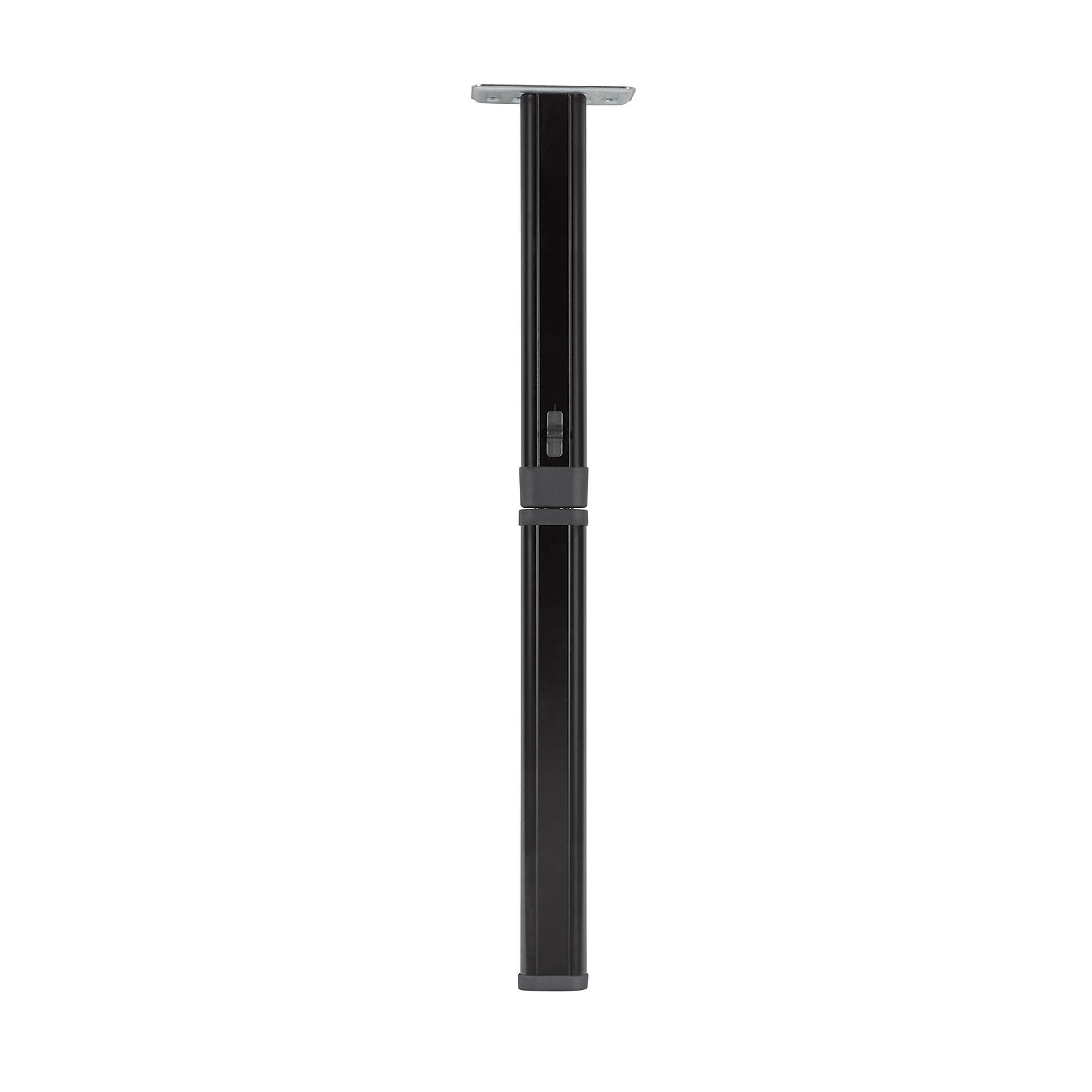 Pied de table ovale en aluminum pivotant par le millieu - 675mm
